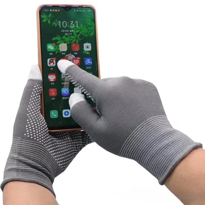 Breathable Anti-skid GEL Touch Screen Gloves Summer Thin Riding/Driving/Mountaineer Wrist Gloves Men