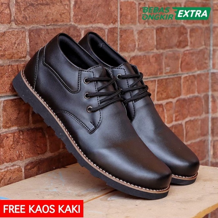 Sepatu Mr. Joe Cole Original Pantofel Pria Casual Formal - Hitam, 39
