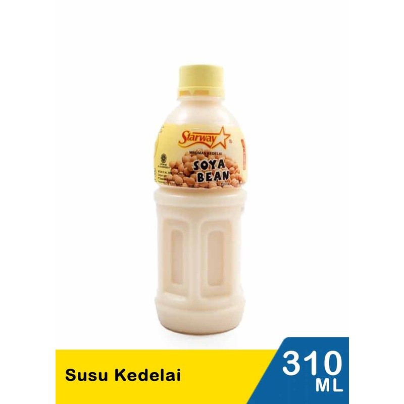 

Starway Soya Bean Botol 310 ml / Minuman Sari kedelai