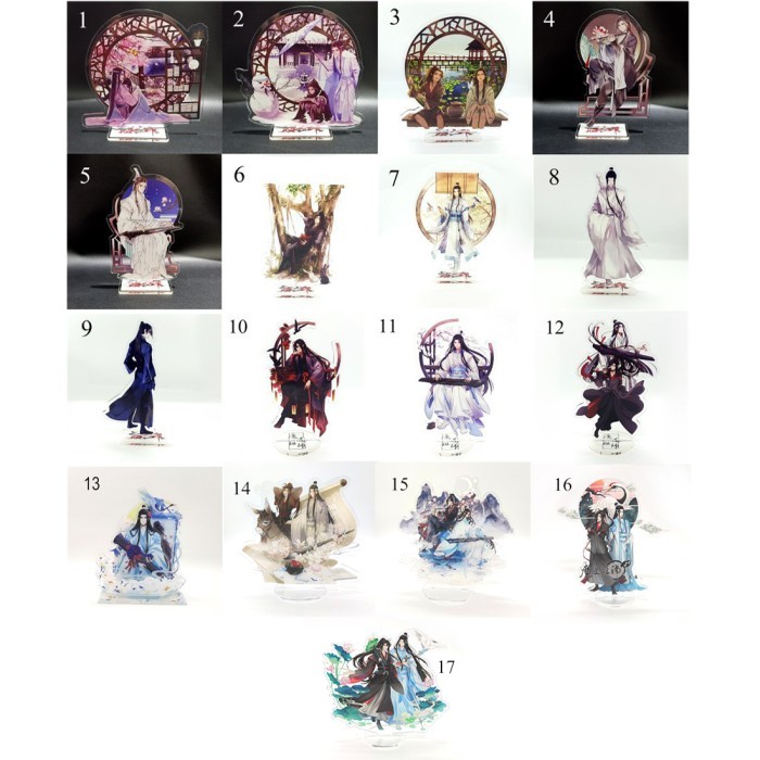 Stand display akrilik mo dao zu shi lan zhan wei ying winter