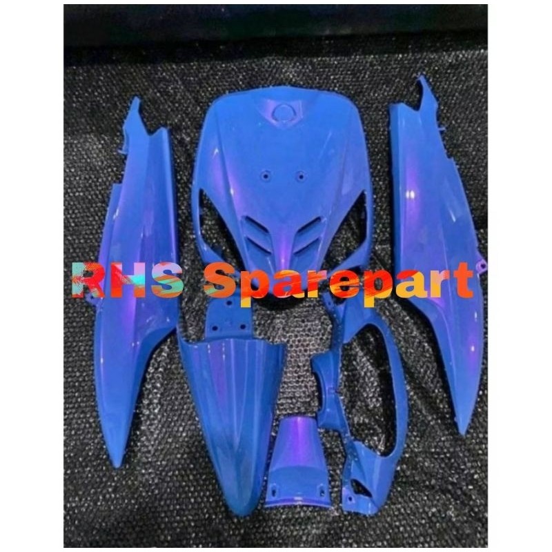 Full Body Halus Mio Sporty Warna Custom Biru Lembayung Ungu