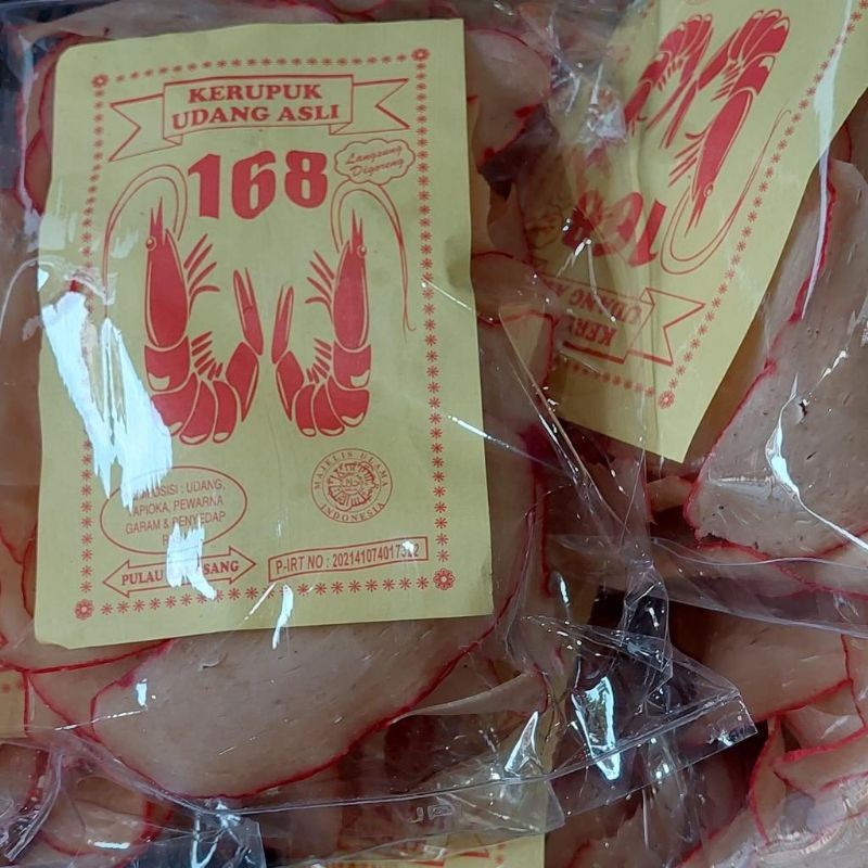 

Kerupuk Udang Asli 168 Pulau Rangsang 200gr - Kerupuk Udang Rangsang - Kerupuk Rangsang
