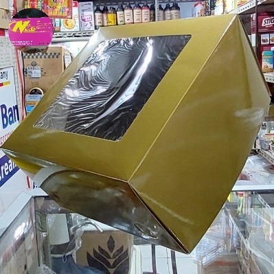 

dus gold kaca 30x30x15 1 pak isi 10 set khusus grab dan gojek