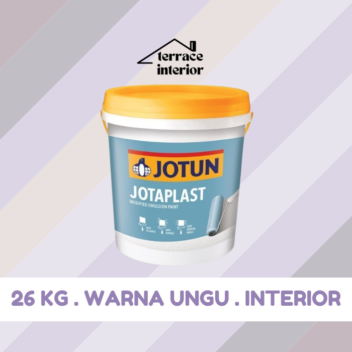Cat Tembok Jotaplast Jotun Warna Ungu 26 kg