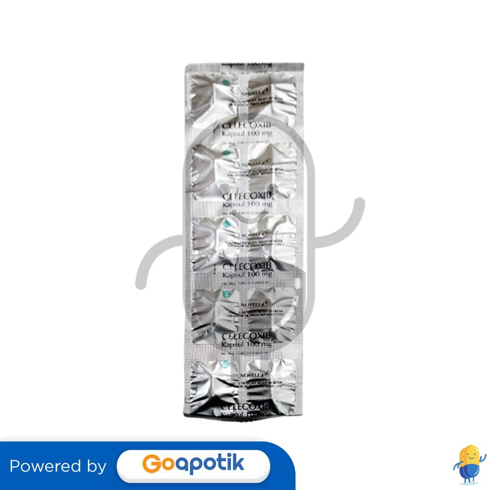 Celecoxib Novell 100 Mg Strip 10 Kapsul