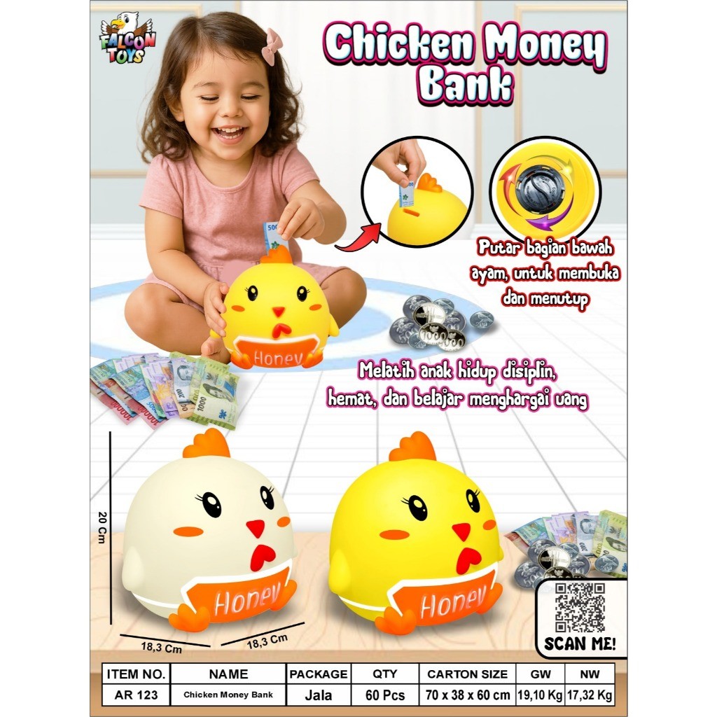 Celengan Berbagai Karakter Lucu - Tabungan Celengan Karakter Lucu