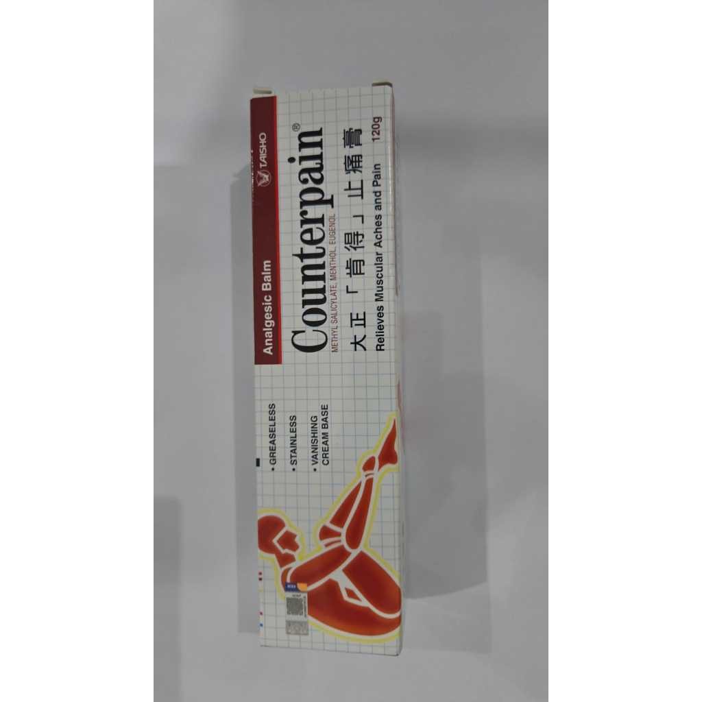 JAKLUIS_SHOP COUNTERPAIN ORIGINAL MALAYSIA UKURAN BESAR 120 GRAM