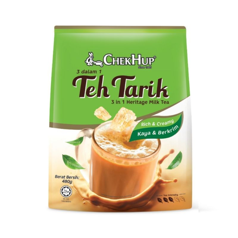 

CHEK HUP 3 in 1 Teh Tarik Rich and Creamy Malaysia (12 sachet)