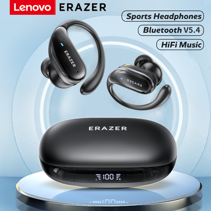 SHIMAN_SHOP Original Lenovo ERAZER XT80 PRO TWS Wireless Headset Bluetooth 5.4 Earphone True Sports 