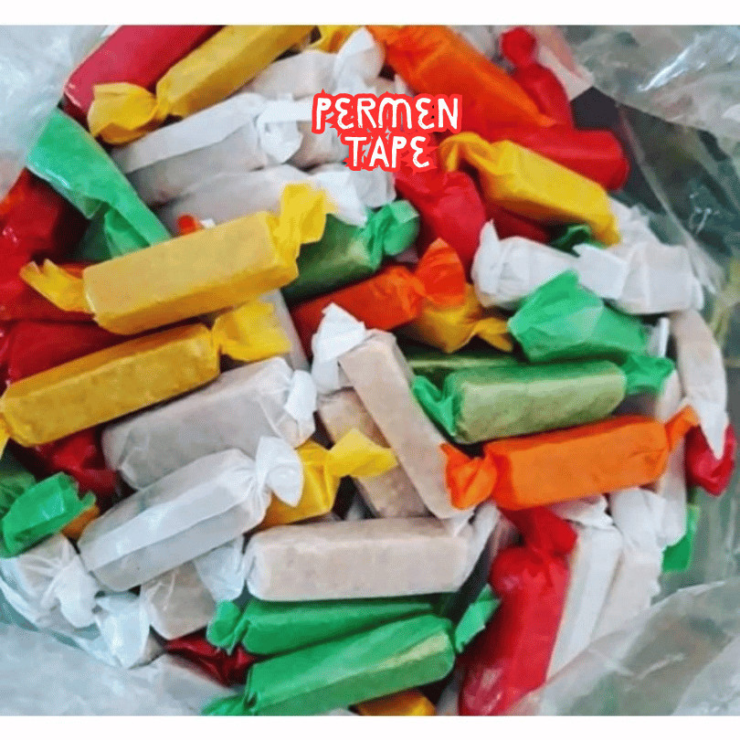 

Murah permen tape 500 gram permen tape jadul permen tape kiloan