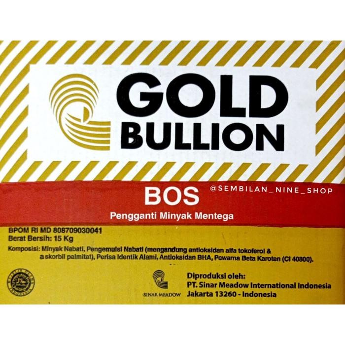

[[PROMO]]New Butter Oil Subtitute BOS GOLD BULLION 1 KG Repack