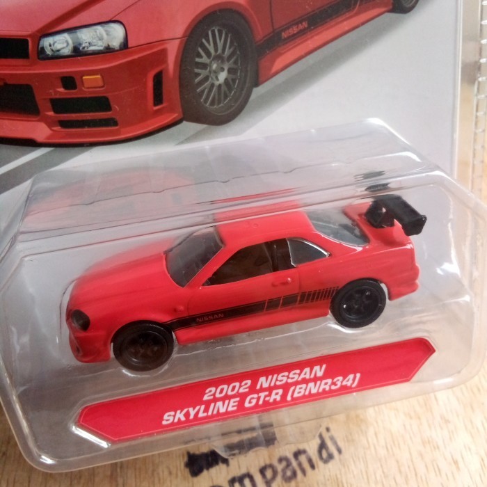 ZS34 diecast mainan jada toys Nissan skyline r34