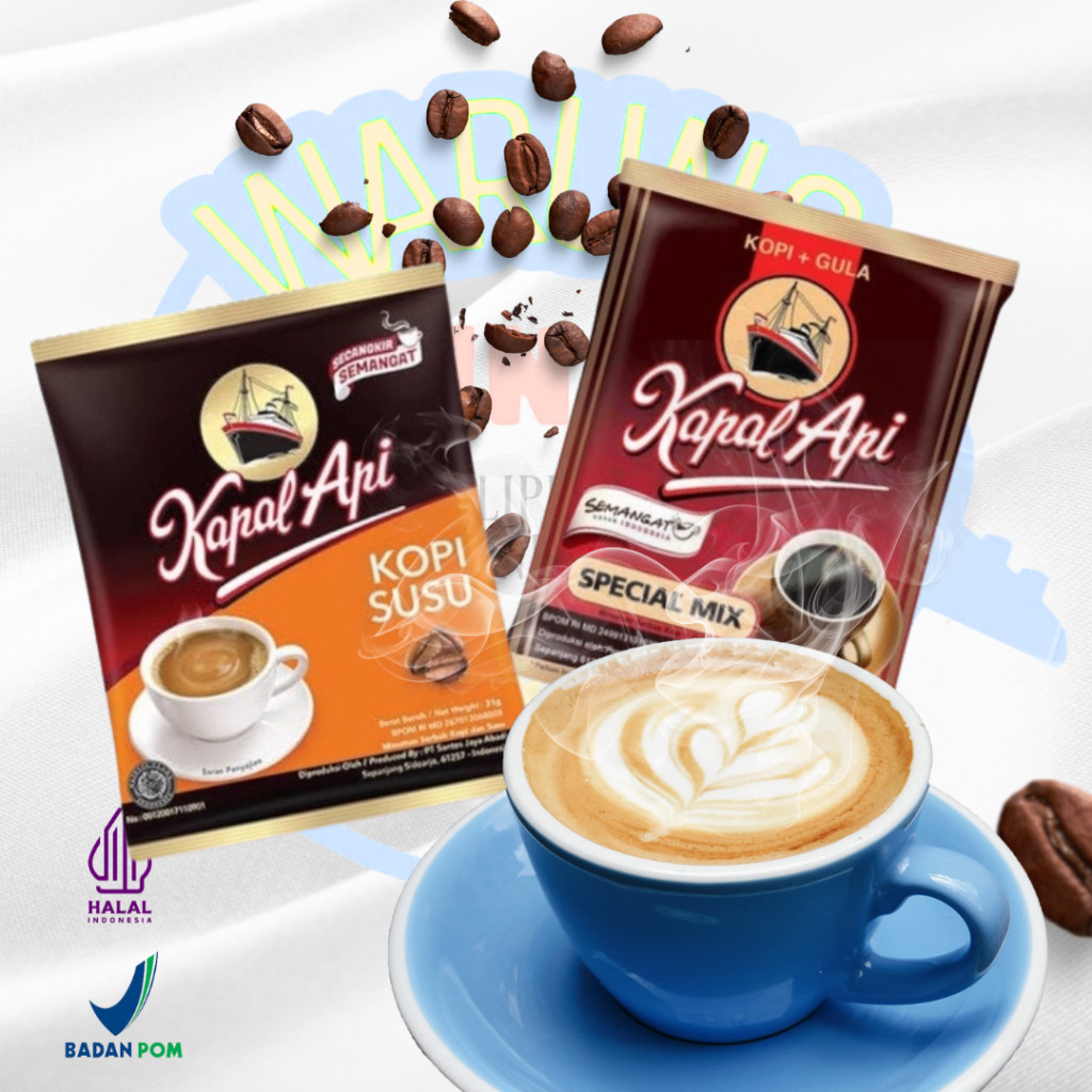 

Indonesian KAPAL API COFFEE KOPI SUSU SPECIAL SACHET Original INDONESIA INSTANT 3in1