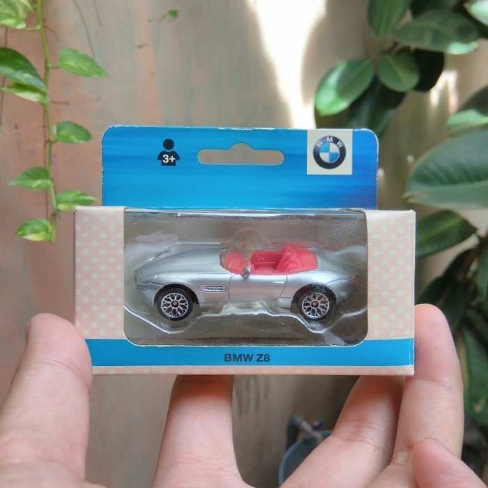 BMW Z3 Roadster Matchbox silver BMW Exclusive Series Rare 1/64 Miniatur Mainan Diecast