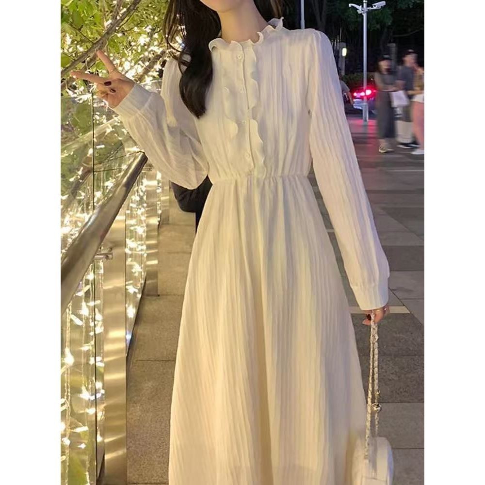 FUTURE - ZRD DRESS DEVIKA PUTIH LENGAN PANJANG TERBARU / LYODRA DRESS MUSLIM HIJAB FRIENDLY / GAUN K