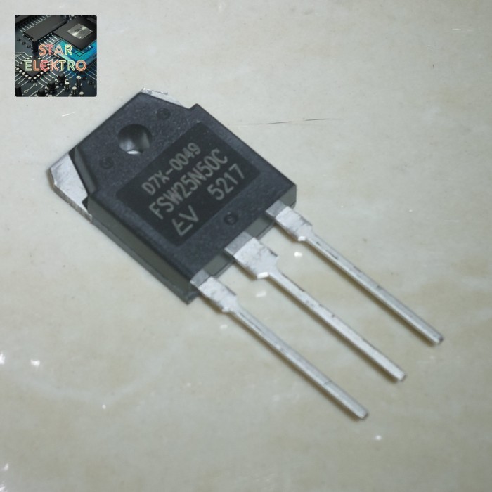 FSW25N50C To-3p FSW 25N50C D7X Planar Stripe Power Mosfet N-Channel 20A 500V PB Free Transistor FET 