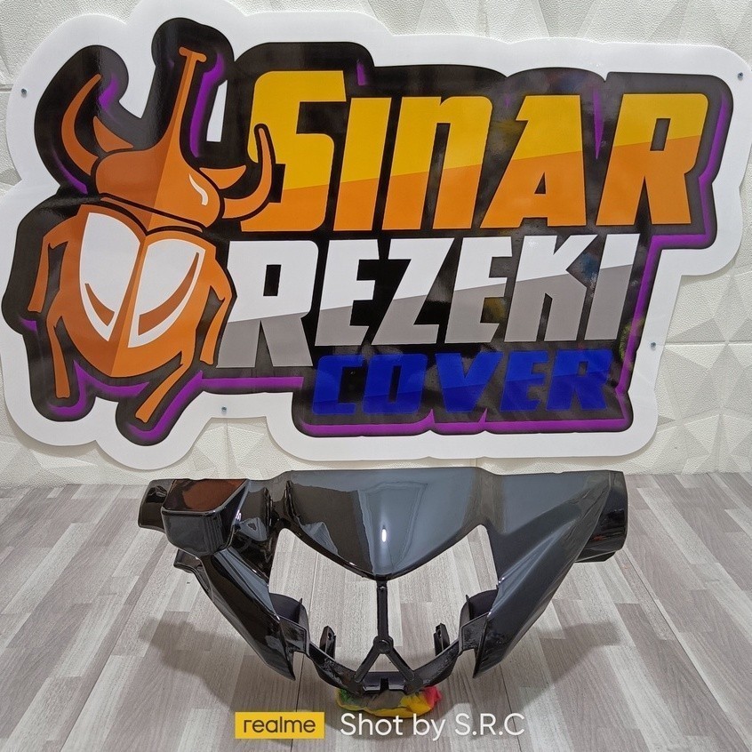 Win - Batok Kepala Depan Vega Zr Hitam 2009 2010 2011 2012 Srp