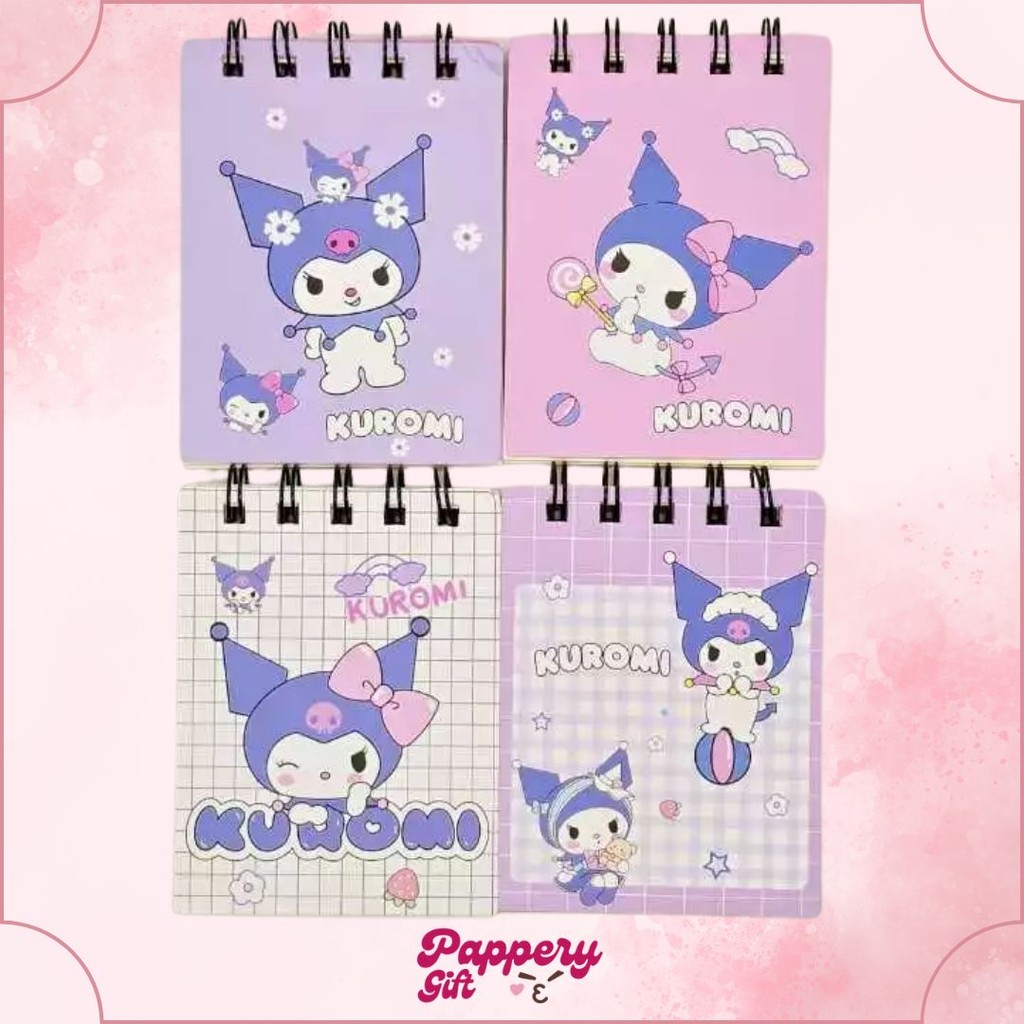 

Notebook Ring AtasMotif A7 Spiral isi 80 Lembar / Buku Catatan Ring Atas- SE0321