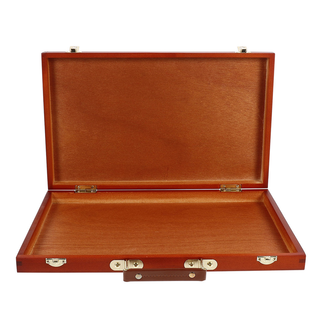 

Painting Box Drawing Case Storage Boxes Accessory Luxurious Colored Pen Tabletop Easel Watercolor Oil Vintage