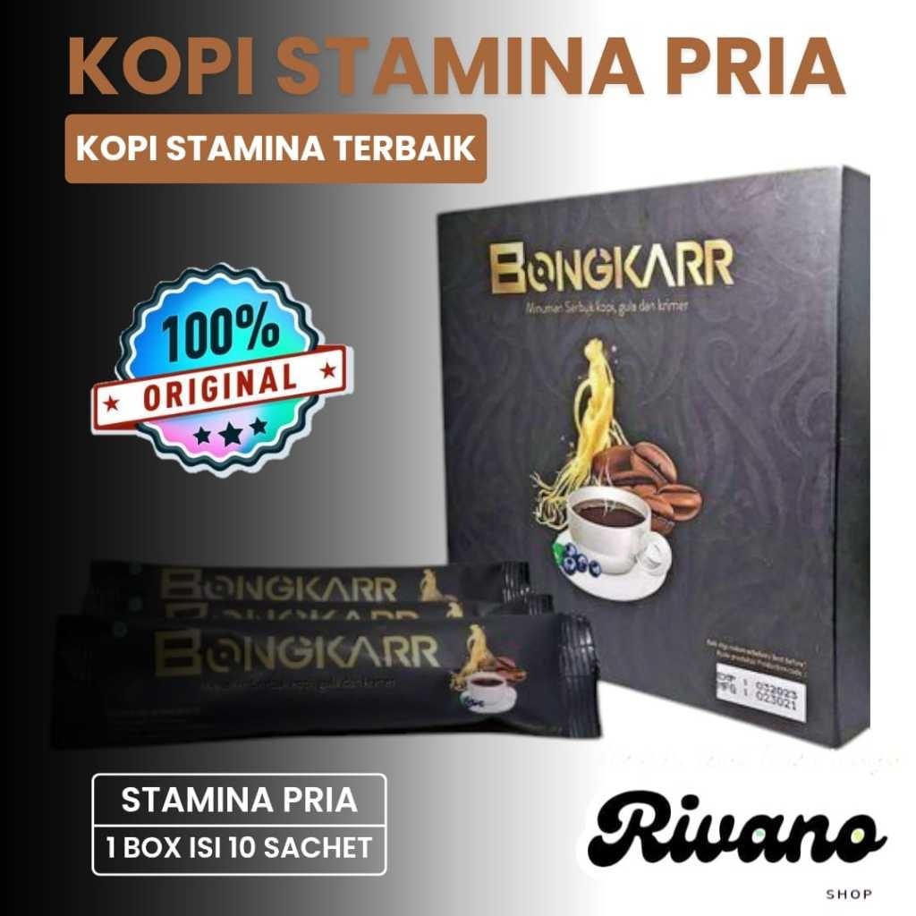 

B0NGKARR KOPI KESEHATAN 1 BOX ISI 10 SACHET ORIGINAL ST4MINA