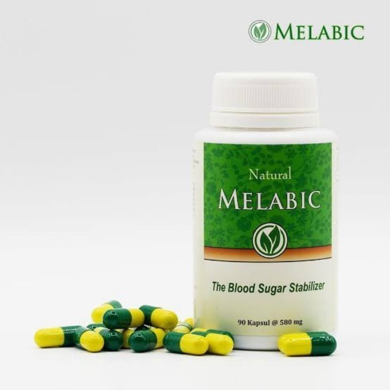 100% ASLI Obat Herbal Diabet obat diabetes Melabic atasi kencing manis Melabicasli 90 caps BPOM