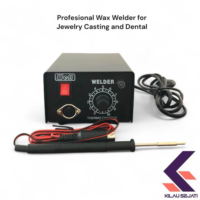 

Mesin Wax Welder Jewelry & Dental - Suhu 180°C, Body Kokoh, Dial Control Akurat