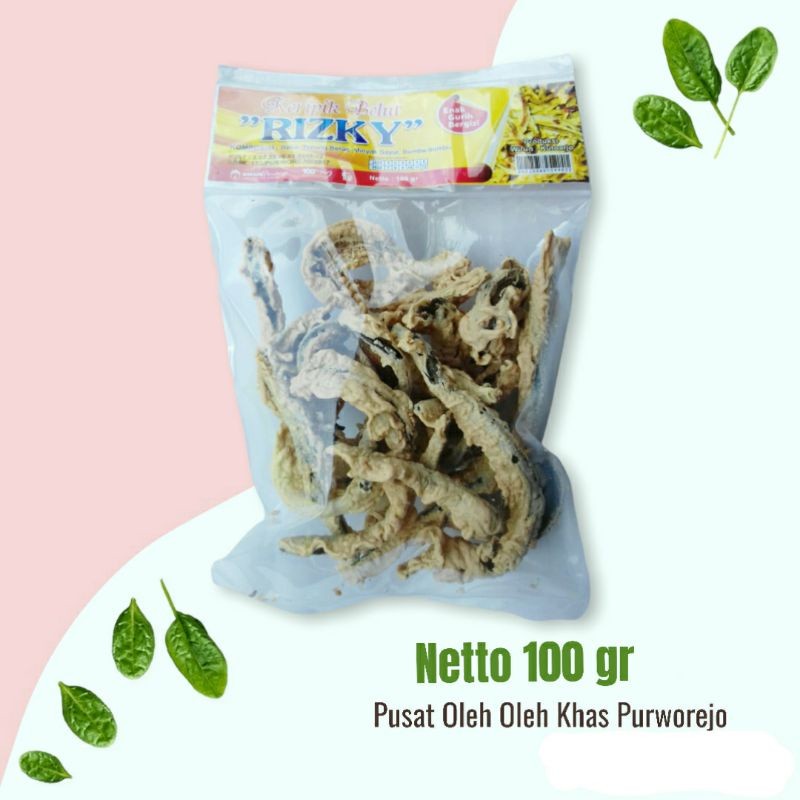 

RSF. Keripik belut renyah gurih