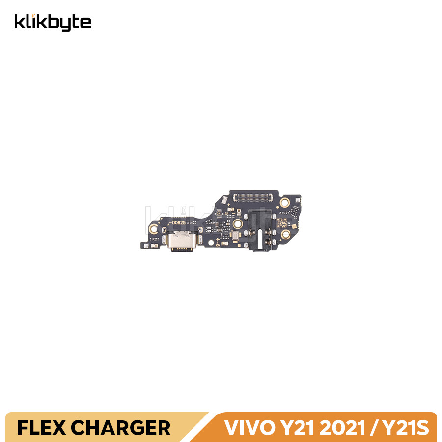 FLEXIBLE CAS VIVO Y21 2021 / Y21S KONEKTOR CHARGER HF MIC
