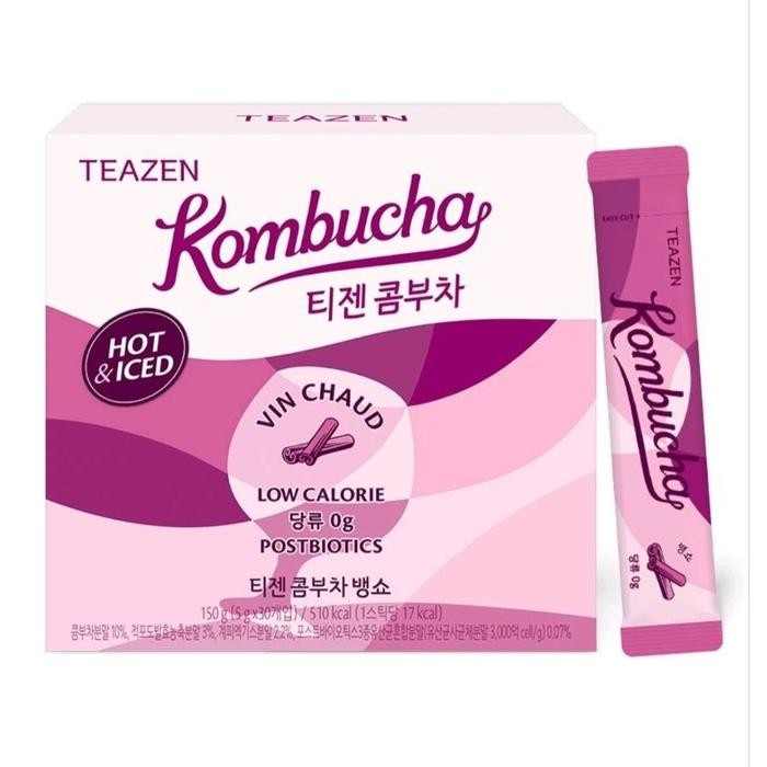 

[10 Sachet] Teazen Kombucha Tea Korea/ Teh Detoks Diet - Vin Chaud