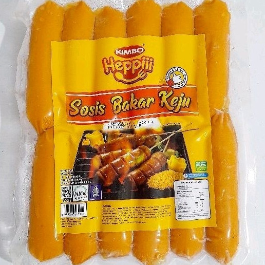 

Terlaris viral Kimbo Hepiii Sosis Bakar Keju 500gr | Isi 12 pcs