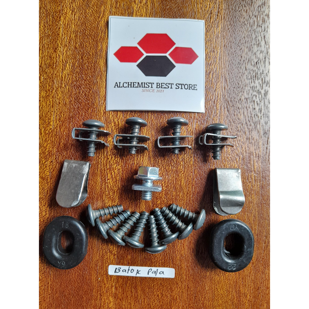 Baut Batok Jupiter Z Jupiter Burhan Full Set / Baud Kepala Depan Yamaha Jupiter Z Jupiter Burhan Ful