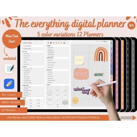 Digital Planners GoodNotes Planner