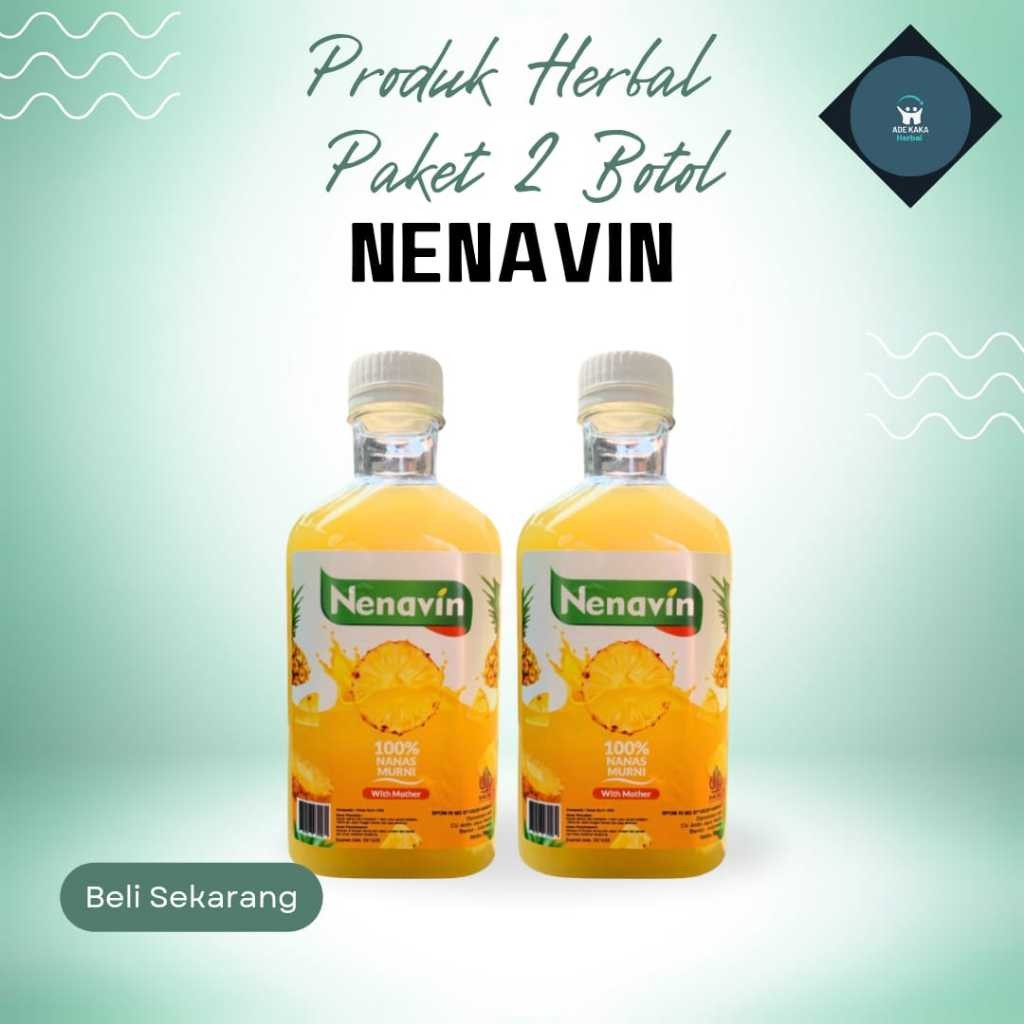 

Nenavin Cuka Nanas Paket 2 Botol 600ml