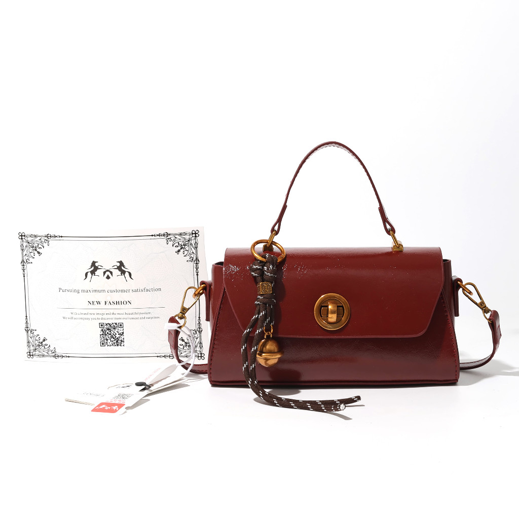 HKTAS.ID 2604 Tas Selempang Wanita free sertifikat  tas fashion wanita kekinian tas import tas sling