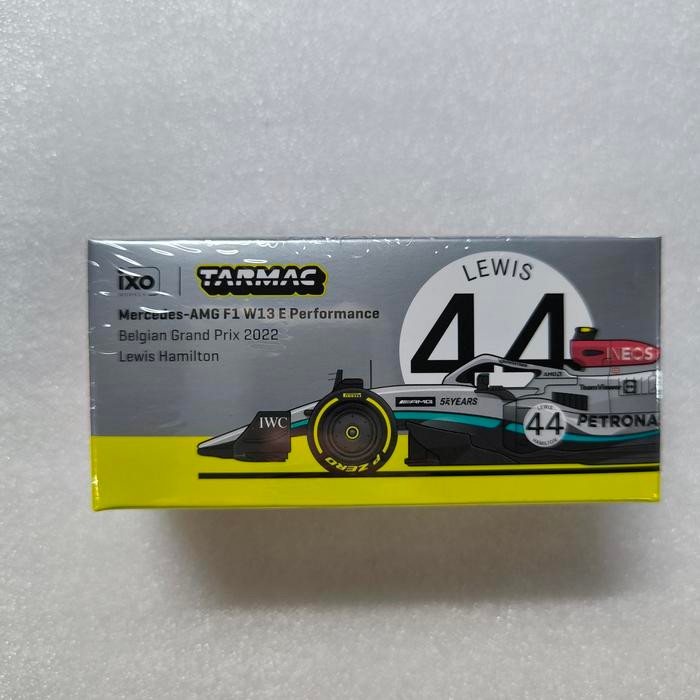 DIECAST TARMAC MERCEDES AMG F1 W13 E PERFORMANCE - BELGIAN GP LEWIS HAMILTON