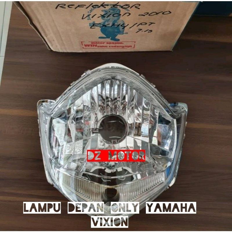 Headlamp Reflektor Lampu Depan Yamaha Vixion Lama Old Oval 3C1 2010 2011 Merek WIN