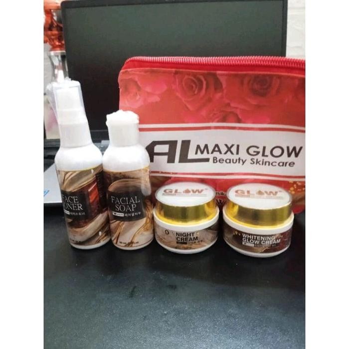 Produk SKINCARE ALMAXI GLOW CREAM AL MAXI GLOW ORIGINAL - INSTAN/BRIGTHENING