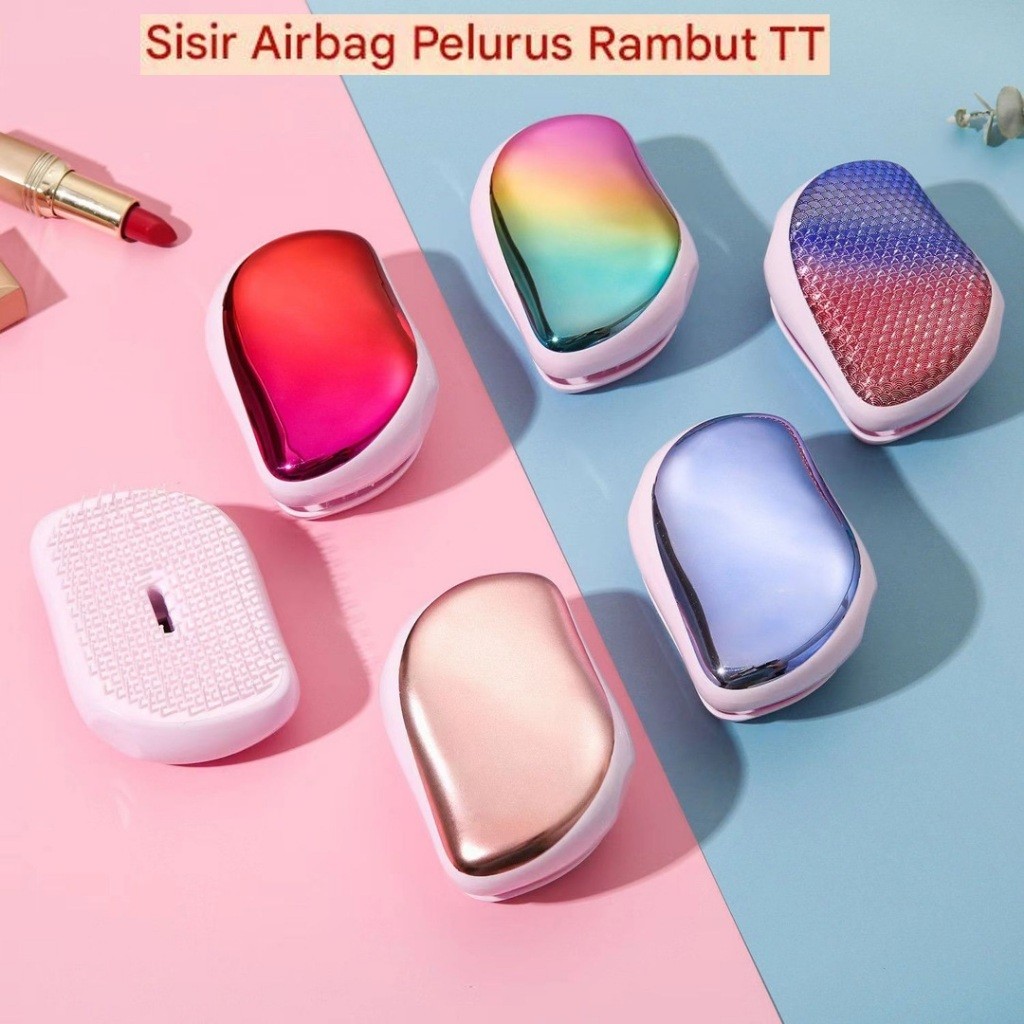 Sisir TT Pijat Rambut Keriting Sisir Gaya Yang Sama Sisir Bantalan Udara Wanita Rambut Halus Anti-si