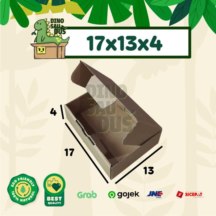 

17x13x4 CM KARDUS Pizza Corrugated Packaging Box packing Diecut