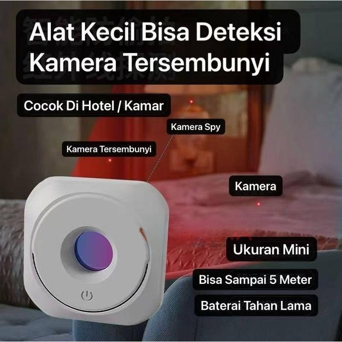 Alat Deteksi Kamera Tersembunyi Di Hotel / Kamar Mandi ART-085 Pelacak Spy Camera Detector Camera Hi