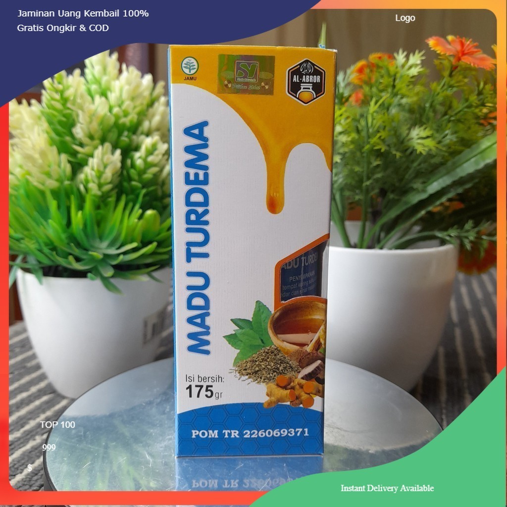 Madu Turdema | Obat Meredakan Demam dan Batuk 175 gram 100% alami Banjar Herbal Kordibet