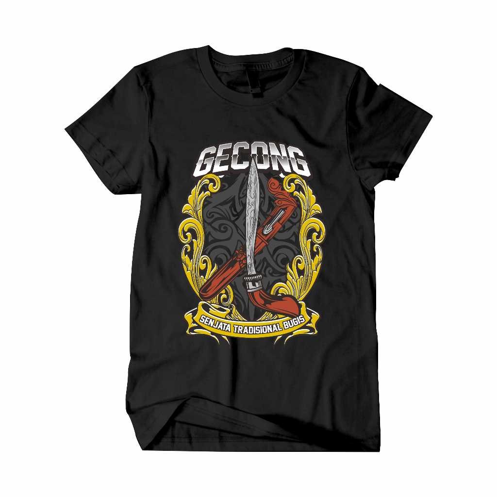 Kaos Khas Bugis Gecong #2