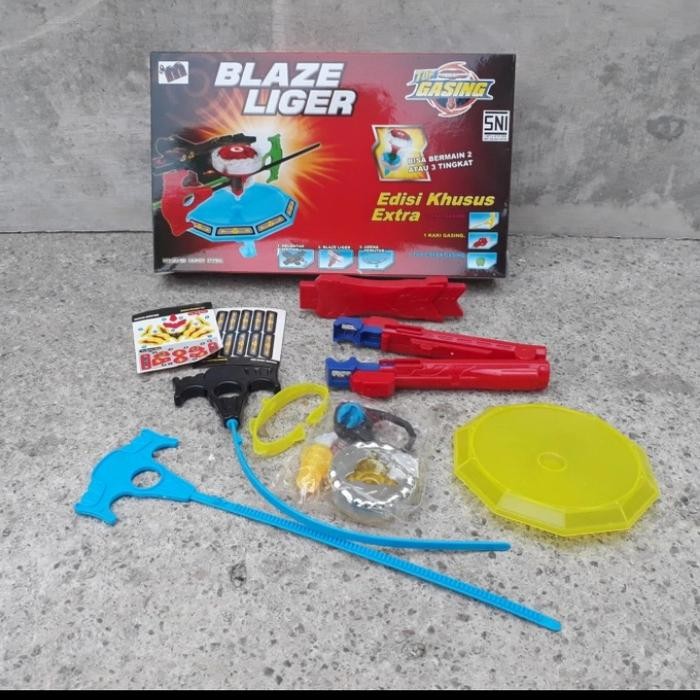 Mainan Gasing Arena Tor Blade Edukasi - Set Gangsing Anak Edukatif