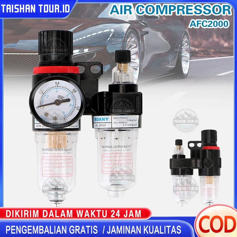 Air Filter Regulator / Saringan Kompresor Double Air Filter Regulator atau Saringan Kompresor Ar2000
