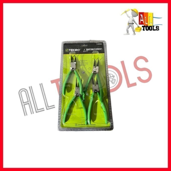 TEKIRO TANG SNAP RING SET 4 PCS 7" / SNAP RING SET