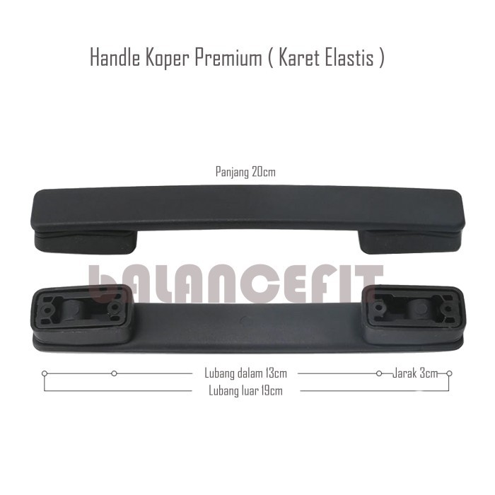 Handle Koper  | Gagang Koper  | Strap Koper Bahan Karet