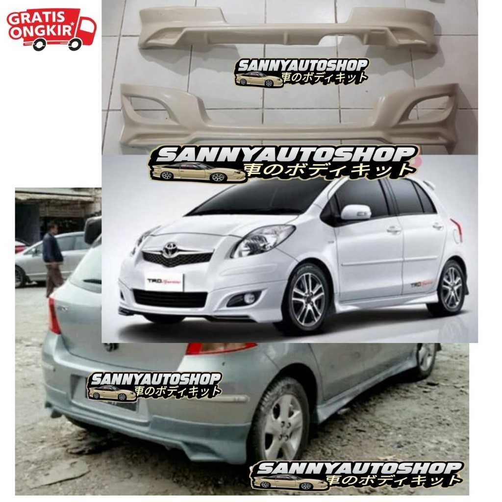 TERMURAH FULL SET BODYKIT TOYOTA YARIS TRD 2008 - 2010 BODYKIT YARIS 2008 - VINO VARIASI COSTUM BODY