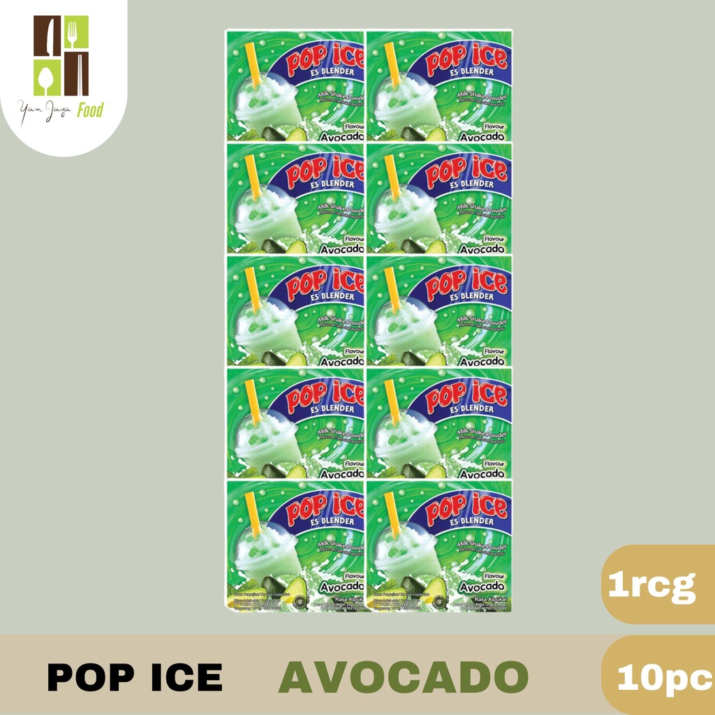 

Classica2106 Pop Ice / Minuman Serbuk / Minuman Kemasn Rasa Avocado / Chocolate / Mango 25Gr / 1Rcg