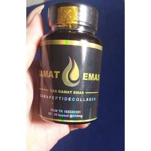 Vas Gamat Emas kapsul colagen Asli Original(GRATIS ONGKIR) OriginalBergaransi... (PRODUK ORIGINAL)