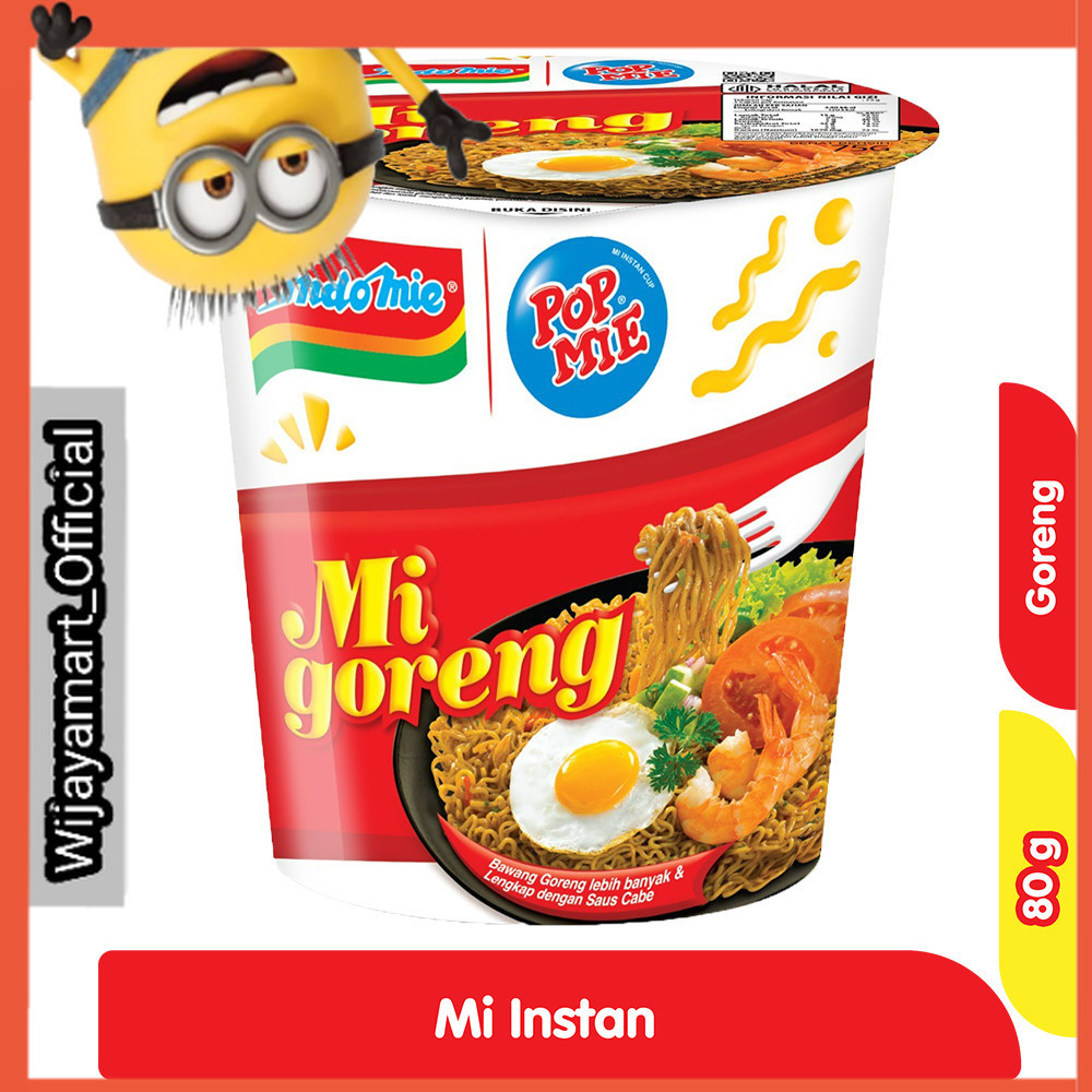 

Pop Mie Mi Instan Cup Goreng 80 g